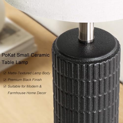 Small Table Lamps Set of 2 for Bedroom (2 Count)
