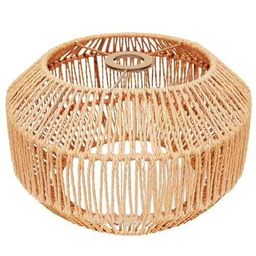 Hanging Light Rattan Lamp Shades Boho Lamp Shades