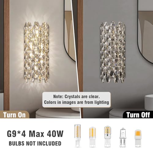 Crystal Wall Sconces