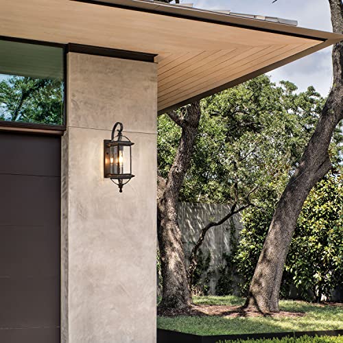 18.5" H Copper Outdoor Wall Lights Exterior Waterproof Wall Sconce
