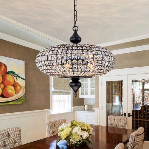 21" Crystal Chandelier