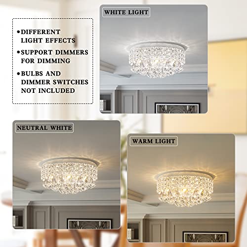 4 Lights Crystal Chandelier