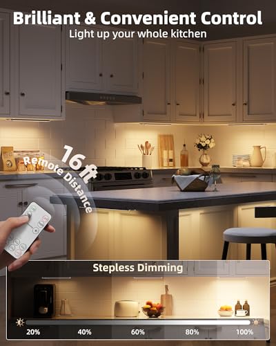 5 Pack Under Cabinet Lighting with Charging Station (5 Count)