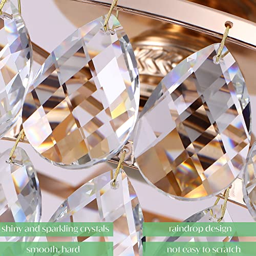 Gold Crystal Chandelier Small