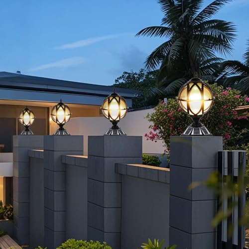 Solar Remote Post Lights for Outdoor