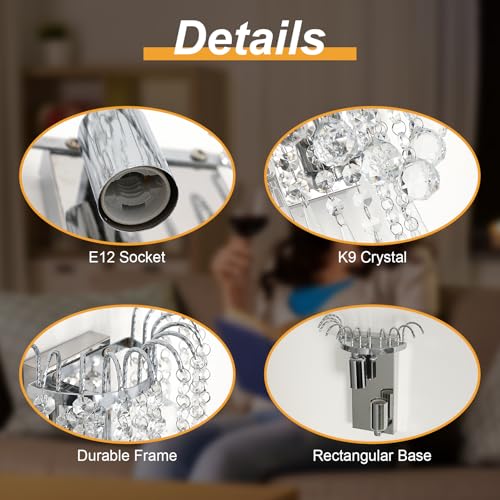 Crystal Wall Sconces