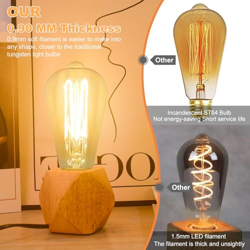 E26 LED Bulb 6W Equivalent 60 watt (4 Count)