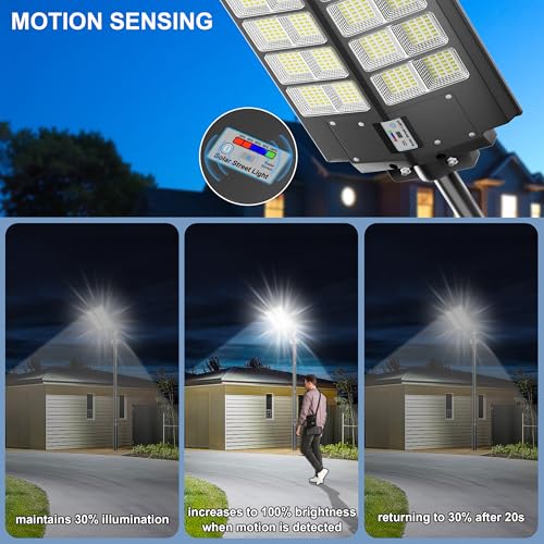 2 Pack Solar Street Light (2 Count)