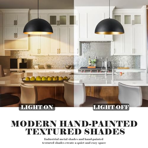 16 Inch Industrial Pendant Lighting for Kitchen Island (2 Count)