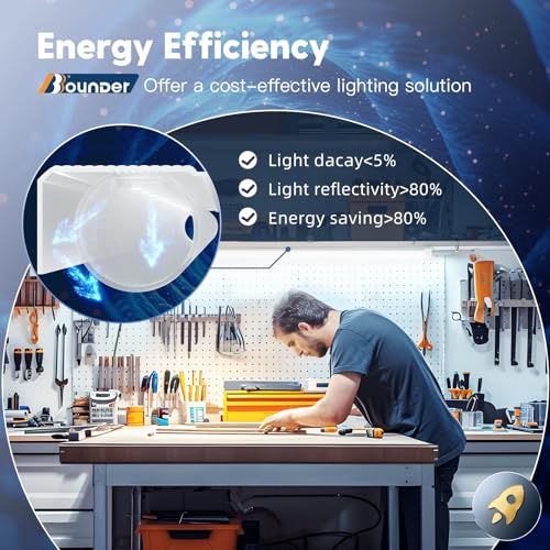 12Pack 4FT LED Shop Light (12 Count)