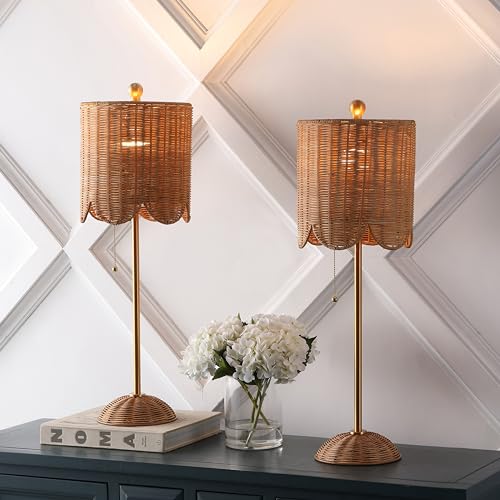 Celerie 27.5" Rattan Buffet Lamp