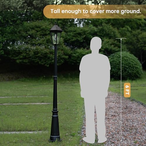 Outdoor Solar Lamp Post Light