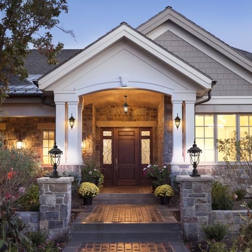 Large Dusk to Dawn Outdoor Wall Light for Garage