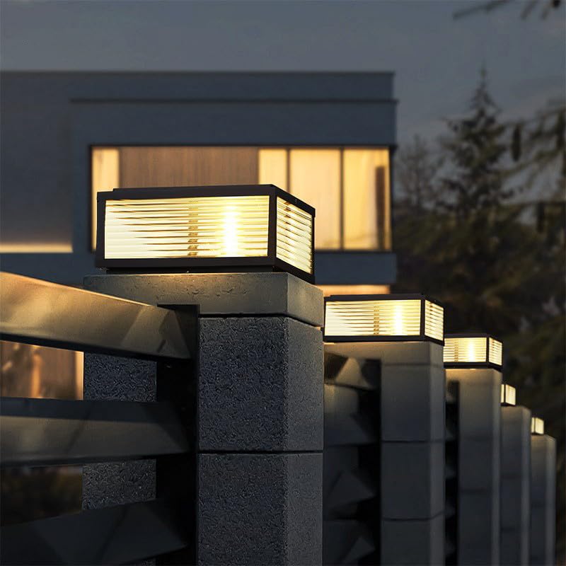 Solar Outdoor Post Light 20X20in