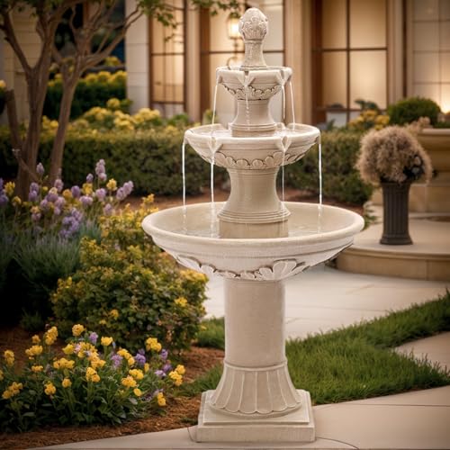 3 Tier Outdoor Water Fountain