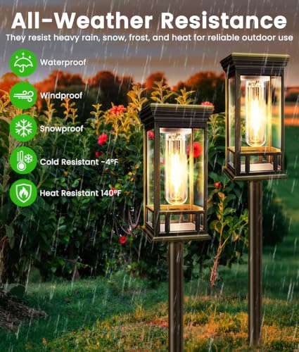 8 Pack Bright Solar Garden Lights (8 Count)
