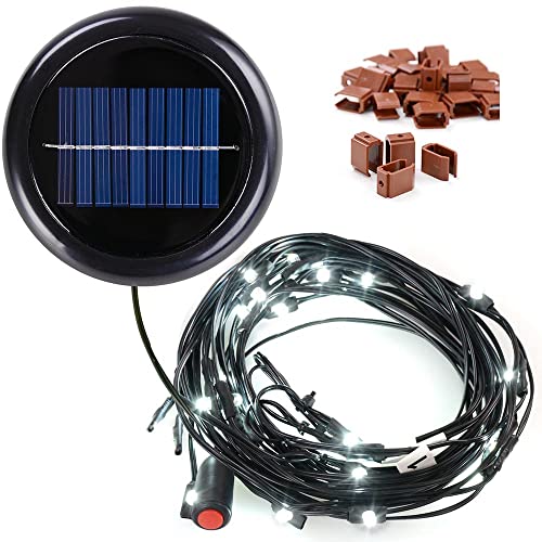 40 LED Solar String Light Cool White for 8