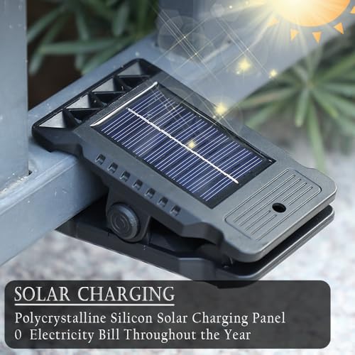 1 Pack Clip On Solar Lights Outdoor Waterproof