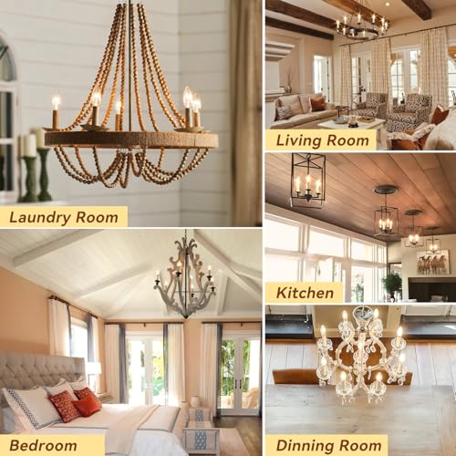 Candelabra LED Bulbs (12 Count)