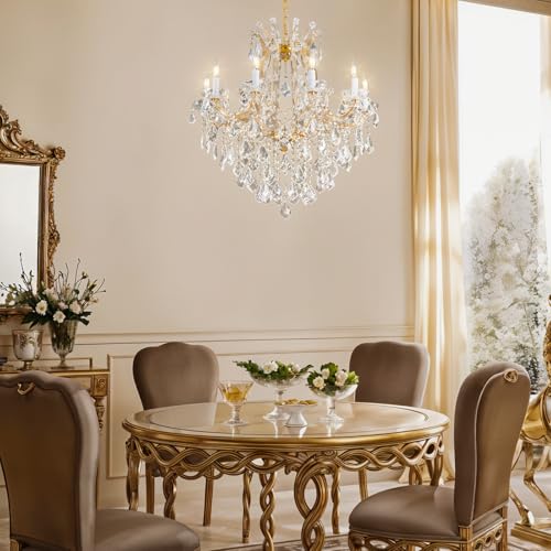 Modern Crystal Chandeliers (10 Count)