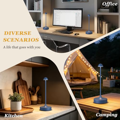 Rechargeable Cordless Table Lamp (2 Count)