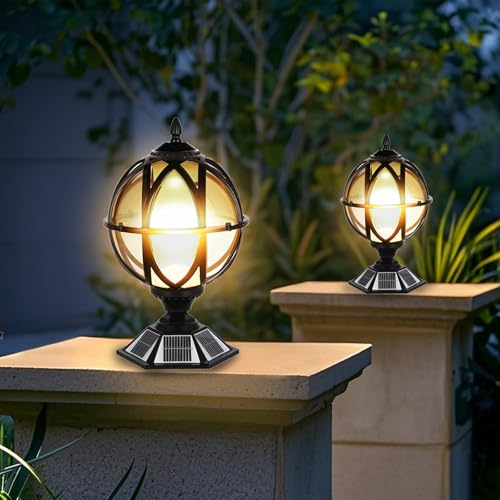 Solar Remote Post Lights for Outdoor