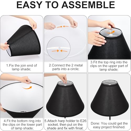 Empire Lamp Shades Set of 2 (2 Count)