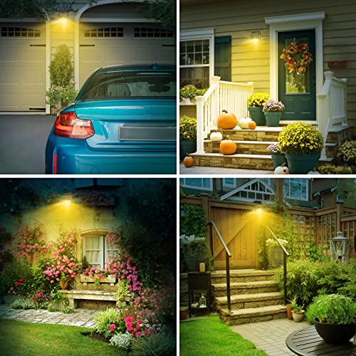 6 Pack Solar Motion Lights Outdoor (6 Count)