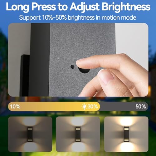 Motion Sensor Outdoor Wall Lights
