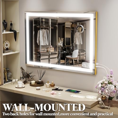 Vanity Mirror with Lights 32"x22"