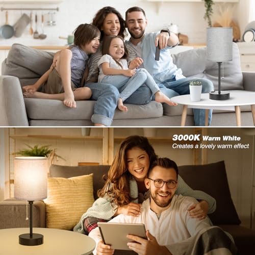Small Bedside Table Lamp for Bedroom