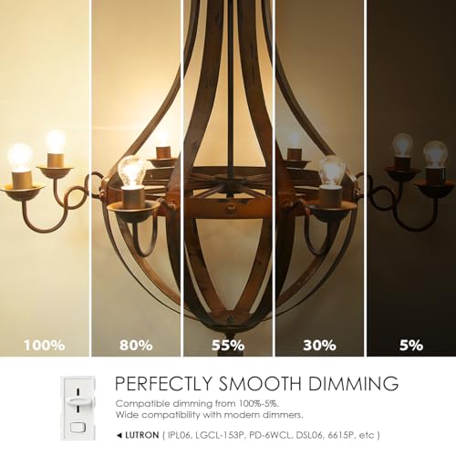 G14 LED Filament Light Bulb (12 Count)