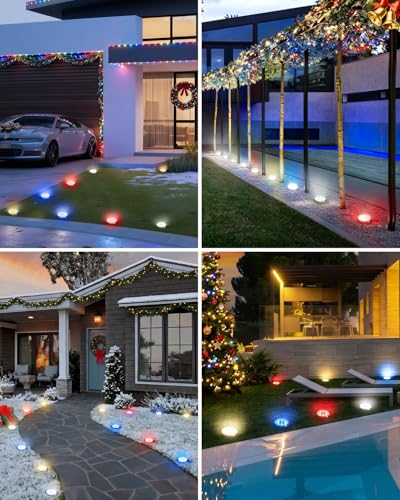 16 Pack Solar Lights Outdoor Waterproof (16 Count)