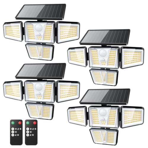 Solar Flood Lights (4 Count)