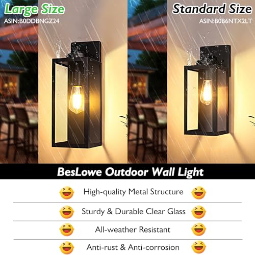 15” Large Outdoor Wall Light Fixture