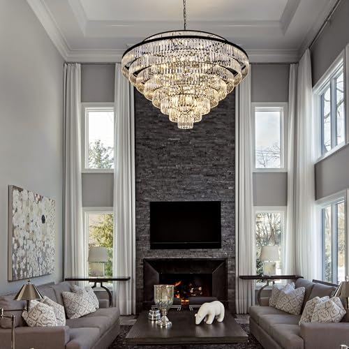 Large Crystal Chandelier