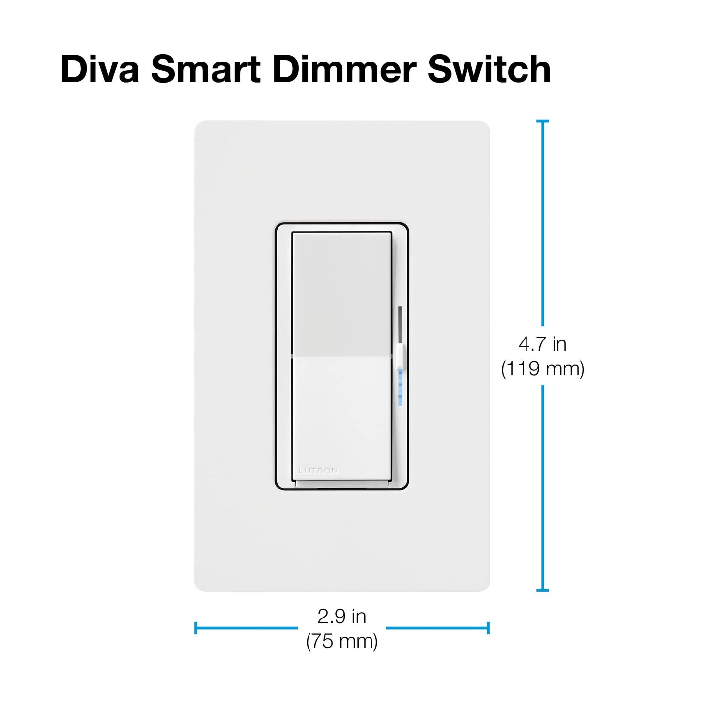 Caseta Diva Smart Dimmer Switch