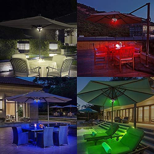 Patio Umbrella Light Battery Operated