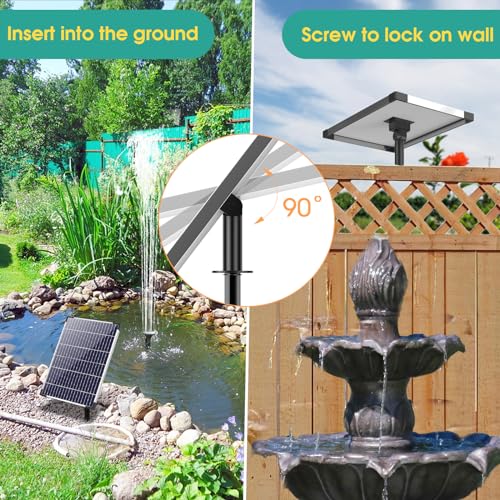 12W Solar Fountain Pump