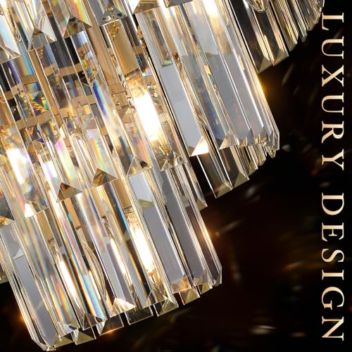 20" Modern Crystal Chandeliers