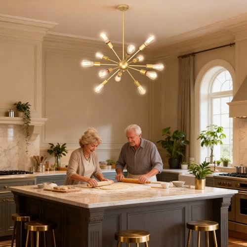 Gold Chandelier