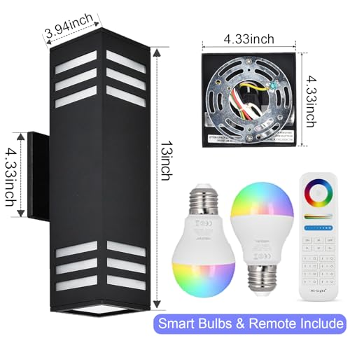 Smart Outdoor Wall Sconce