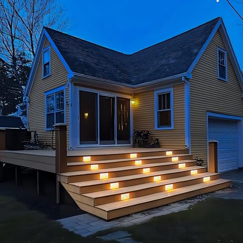 12 Pack 120V LED Step Lights Indoor Motion Sensor (12 Count)