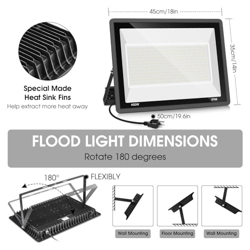 400W LED Stadium Flood Light Outdoor