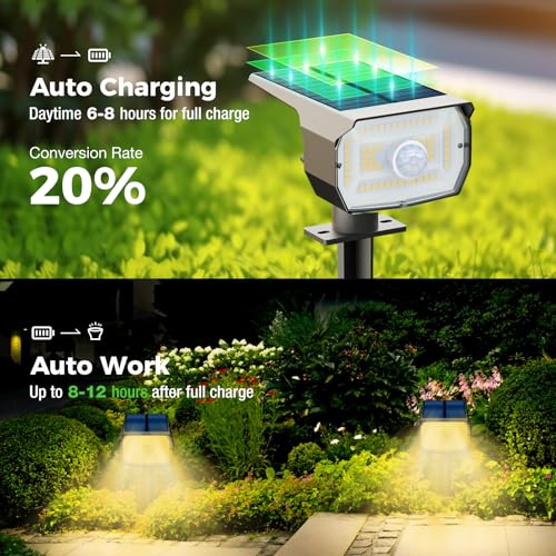 Solar Lights Outdoor Waterproof (8 Count)