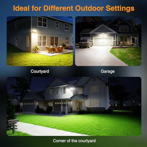 65W Smart Flood Light Outdoor (Black)