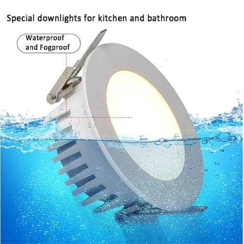 3Pcs Recessed Ceiling Light