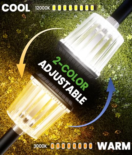 Super Bright Solar Pathway Lights 4 Pack (4 Count)
