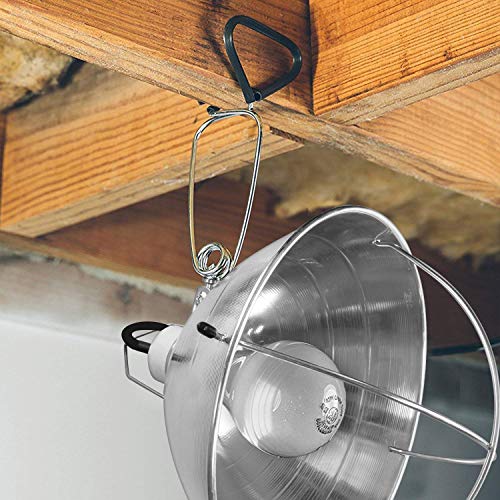 Clamp Lamp Light with 10.5 Inch Aluminum Reflector and Bulb Guard up to 250 Watt E26 Socket