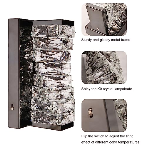 Modern Crystal Wall Sconce